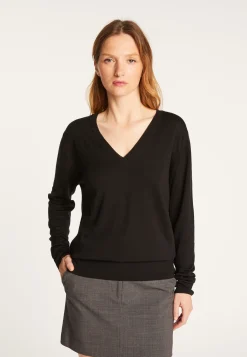 Montagut V-neck merino wool sweater - Arya