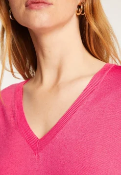 Montagut V-neck merino wool sweater - Arya