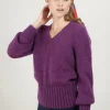 Montagut V-neck mohair sweater - Gracy