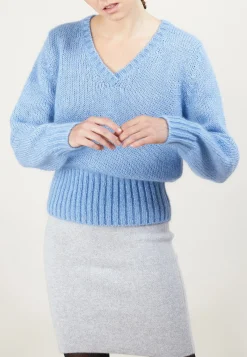 Montagut V-neck mohair sweater - Gracy