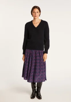 Montagut V-neck mohair sweater - Gracy