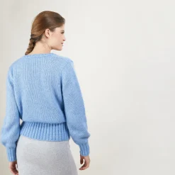 Montagut V-neck mohair sweater - Gracy