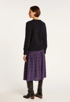 Montagut V-neck mohair sweater - Gracy