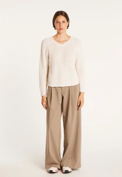 Montagut V-neck ribbed jumper - CHARLES