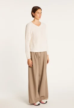 Montagut V-neck ribbed jumper - CHARLES