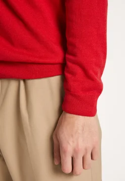 Montagut V-neck sweater in cashmere and linen - Banderas