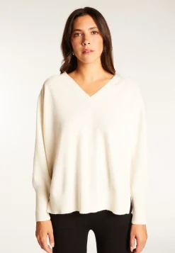Montagut V-neck sweater in merino wool - Robine