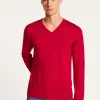 Montagut V-neck sweater in merino wool - Bibiane