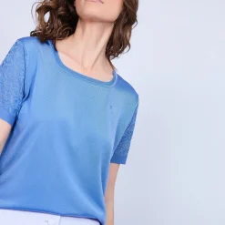 Montagut Women’s Fil Lumière polo-shirt - Marie