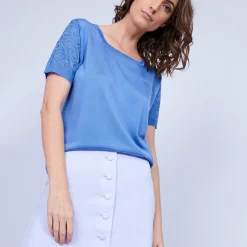 Montagut Women’s Fil Lumière polo-shirt - Marie