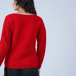Montagut Women's V-neck jumper - Soizic