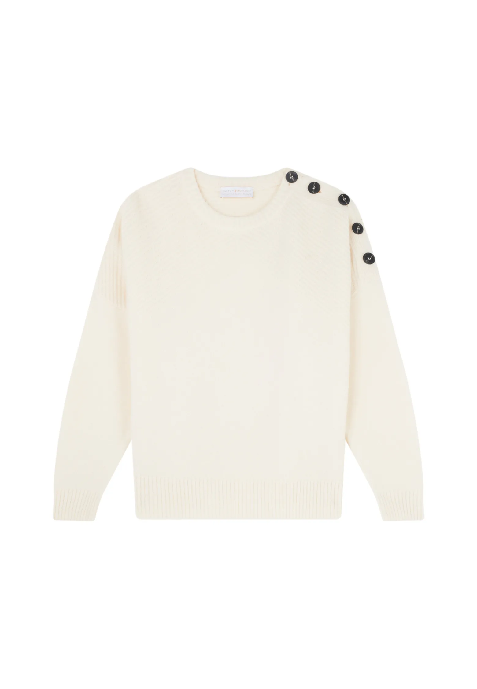 Montagut Wool and cashmere button-down sweater - Charlie