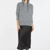 Montagut Wool and cashmere hoodie - Cassia