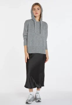 Montagut Wool and cashmere hoodie - Cassia