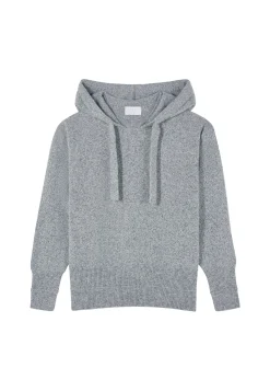 Montagut Wool and cashmere hoodie - Cassia