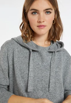 Montagut Wool and cashmere hoodie - Cassia