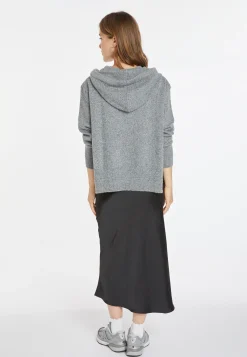 Montagut Wool and cashmere hoodie - Cassia