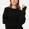 Montagut Wool and cashmere mitten-sleeved round-neck sweater - Gemma