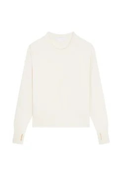 Montagut Wool and cashmere mitten-sleeved round-neck sweater - Gemma