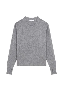 Montagut Wool and cashmere mitten-sleeved round-neck sweater - Gemma
