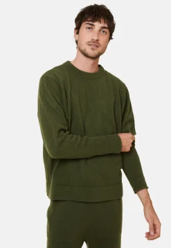 Montagut Wool and cashmere round neck sweater - Fado