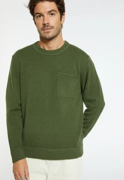Montagut Wool and cashmere sweater with pocket - Tylan