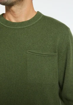 Montagut Wool and cashmere sweater with pocket - Tylan