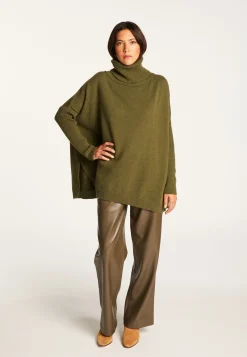 Montagut Wool and cashmere turtleneck sweater - Clara