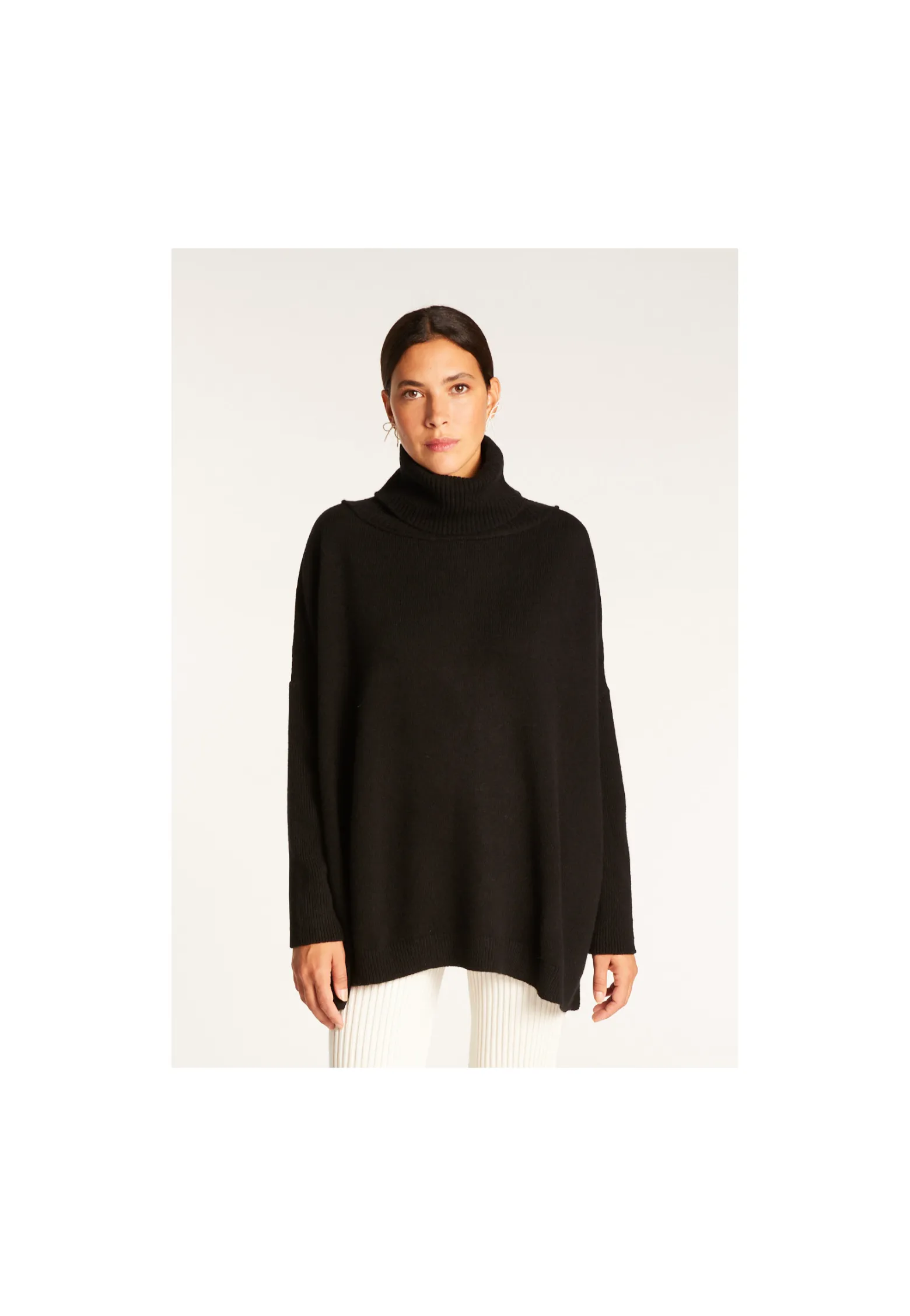 Montagut Wool and cashmere turtleneck sweater - Clara