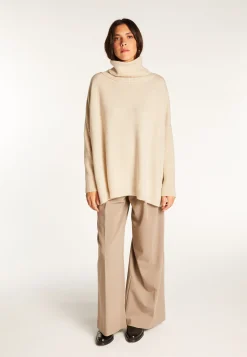 Montagut Wool and cashmere turtleneck sweater - Clara
