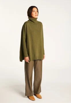 Montagut Wool and cashmere turtleneck sweater - Clara