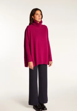 Montagut Wool and cashmere turtleneck sweater - Clara