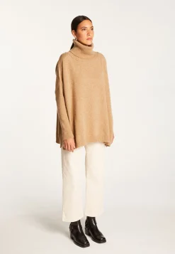 Montagut Wool and cashmere turtleneck sweater - Clara