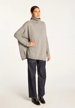 Montagut Wool and cashmere turtleneck sweater - Clara