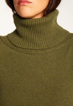 Montagut Wool and cashmere turtleneck sweater - Clara