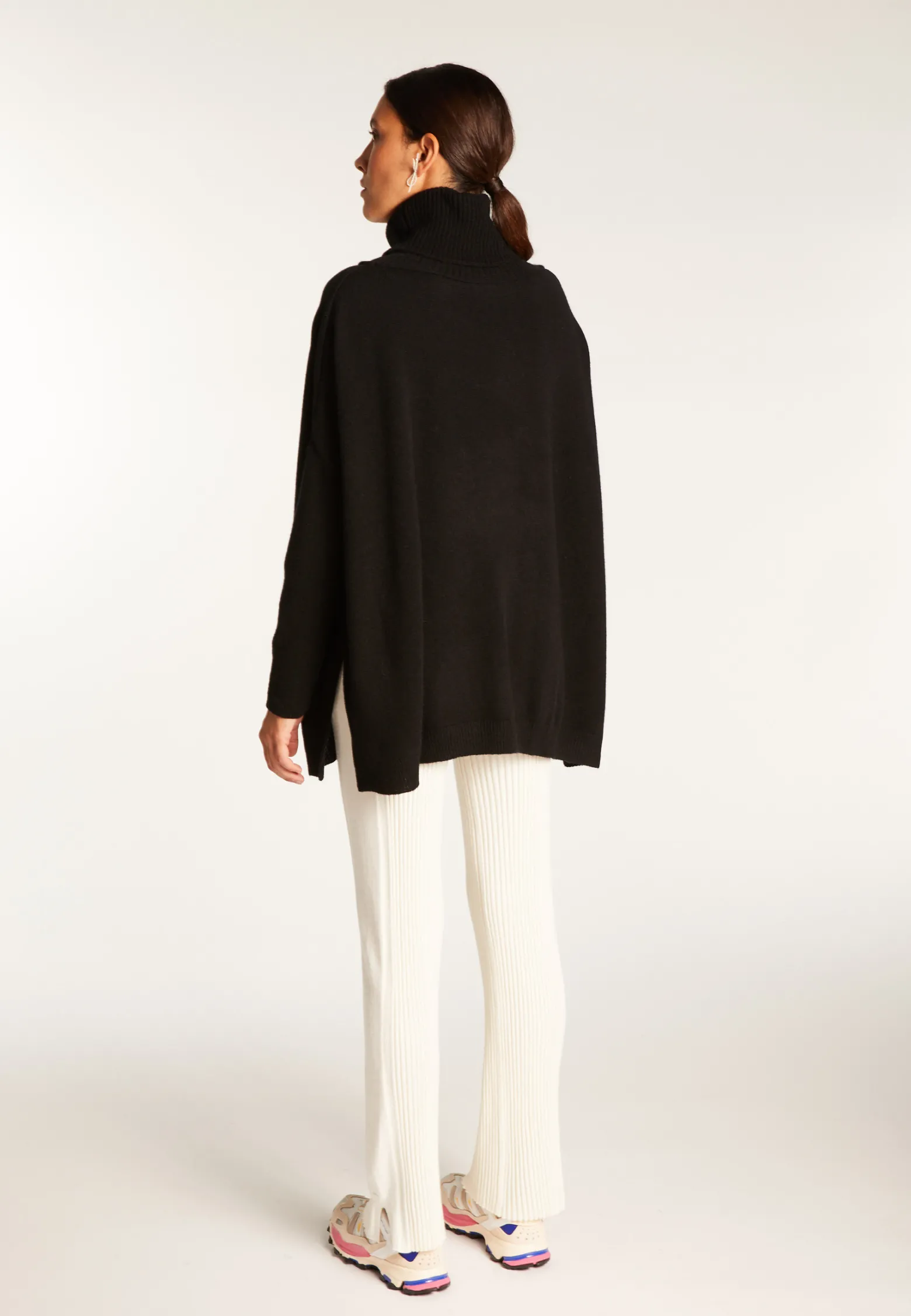 Montagut Wool and cashmere turtleneck sweater - Clara