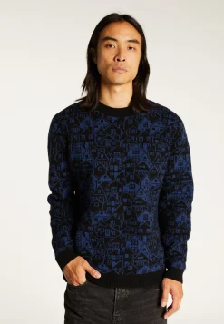 Montagut Wool and cashmere unisex sweater - Swann