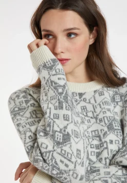 Montagut Wool and cashmere unisex sweater - Swann