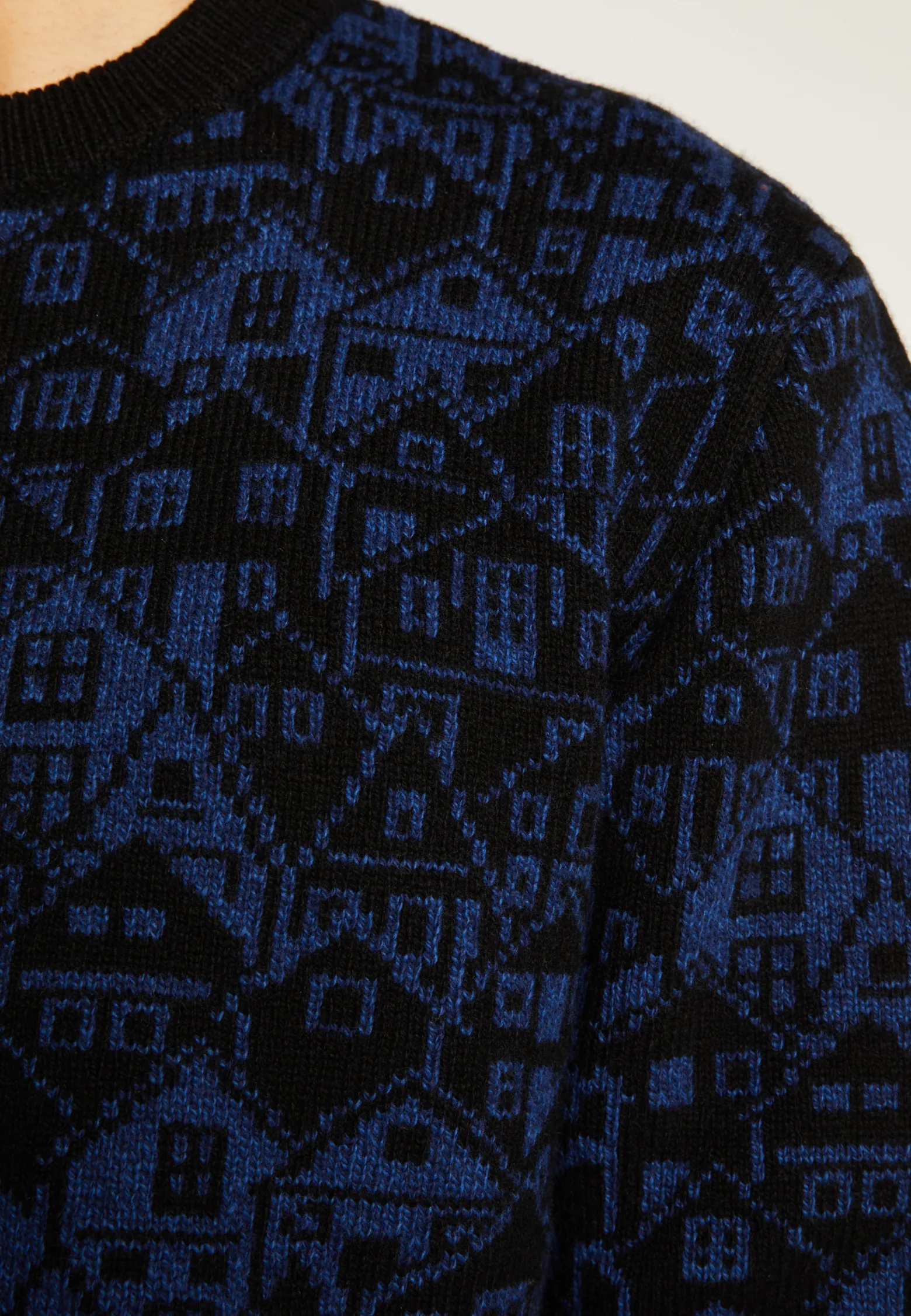 Montagut Wool and cashmere unisex sweater - Swann