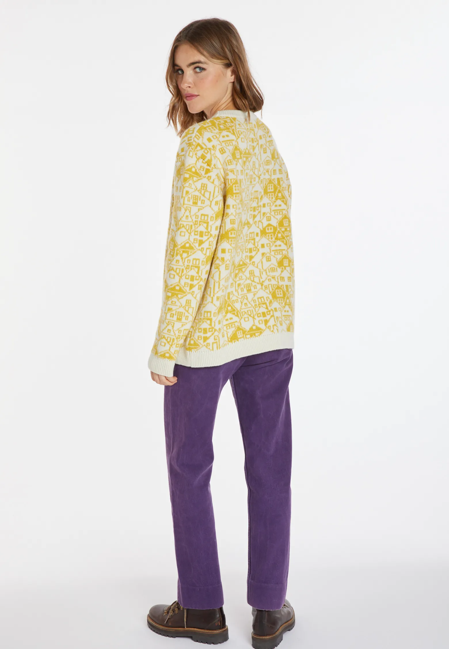 Montagut Wool and cashmere unisex sweater - Swann
