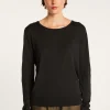 Montagut Wool and silk jumper with a slit in the back - Euphrosine