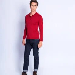 Montagut Wool and silk polo - Ferat