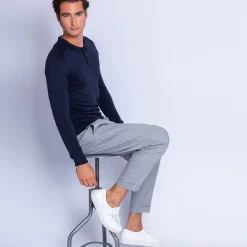 Montagut Wool and silk polo - Ferat