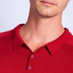 Montagut Wool and silk polo - Ferat