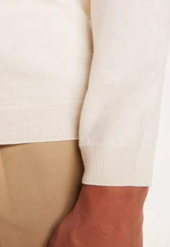 Montagut Wool and silk polo shirt - Bartev