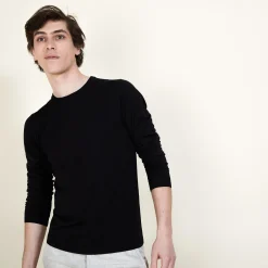 Montagut Wool and silk round neck sweater - Barsam