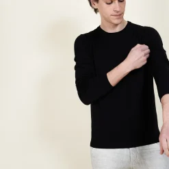 Montagut Wool and silk round neck sweater - Barsam