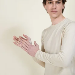 Montagut Wool and silk round neck sweater - Barsam