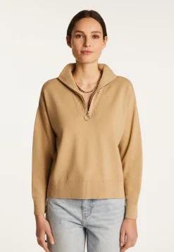 Montagut Wool Blend Trucker Sweater - Felicity