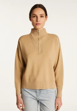 Montagut Wool Blend Trucker Sweater - Felicity